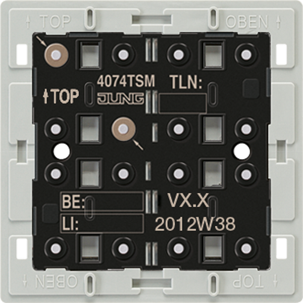 Push button KNX Standard pb module 4-gang image 1