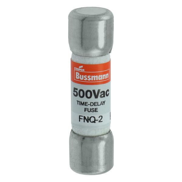 Fuse-link, LV, 2 A, AC 500 V, 10 x 38 mm, 13⁄32 x 1-1⁄2 inch, supplemental, UL, time-delay image 44