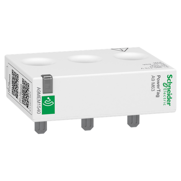 energy sensor, PowerTag Monoconnect 63A 3P top and bottom position image 5