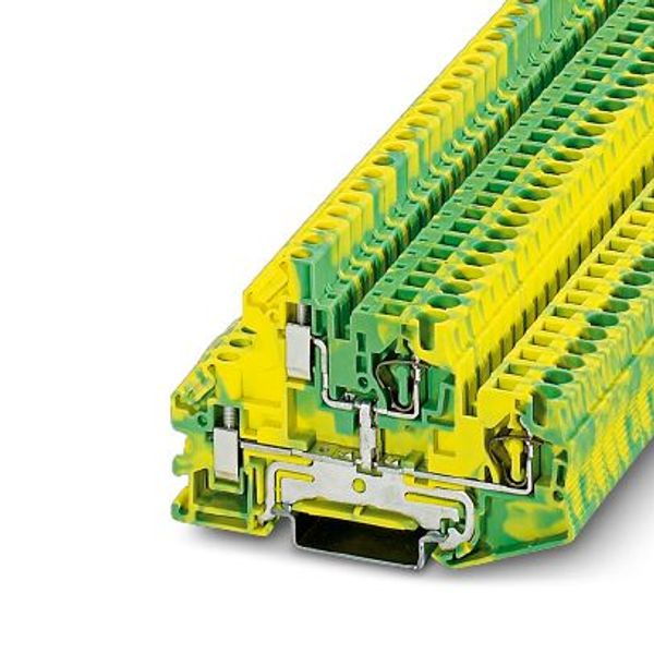 STTBU 4-PE - Double-level spring-cage terminal block image 2