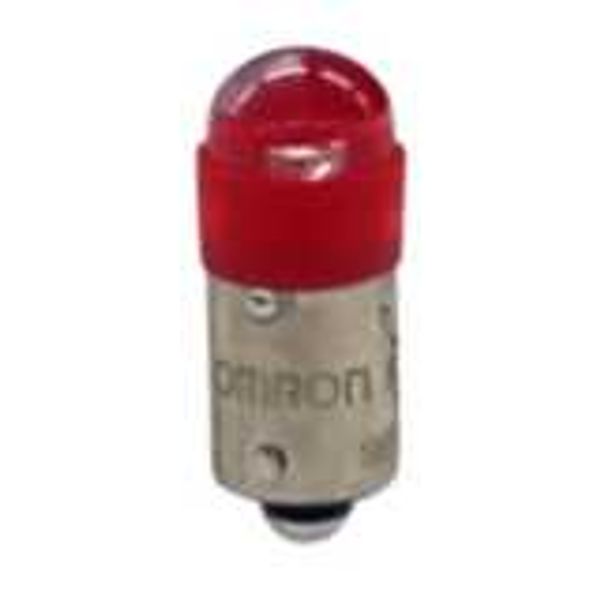 Pushbutton accessory A22NZ, Red LED Lamp 12 VAC/DC A2270669R image 2