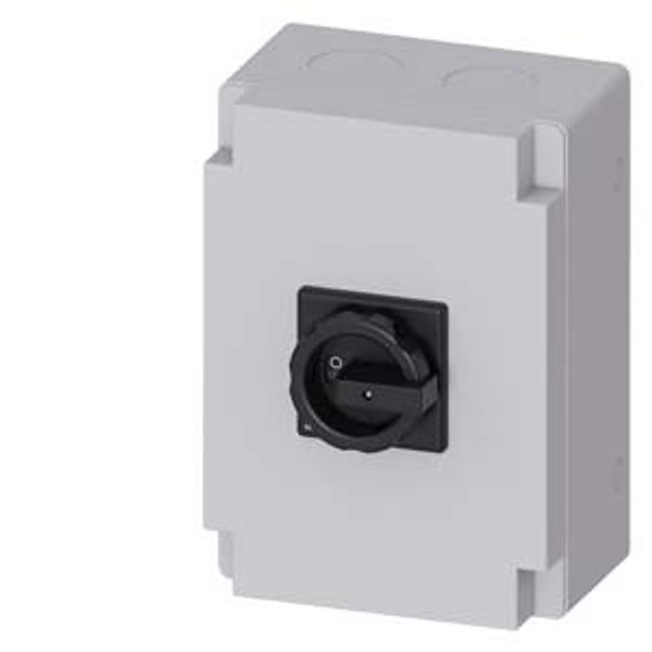 SENTRON, Switch disconnector 3LD, main switch, 3-pole, Iu: 125 A, Operating 3LD2866-0TB51-0US2 image 1