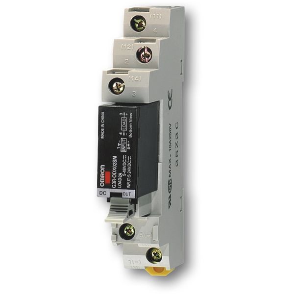 SSR (input), plug-in, 0.1-100 mA (4-32 VDC), low-speed (10 Hz), 12 to image 6