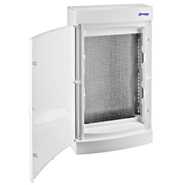 Media Wall-mounting Enclosure for IT equipment 36MW - 3row image 1