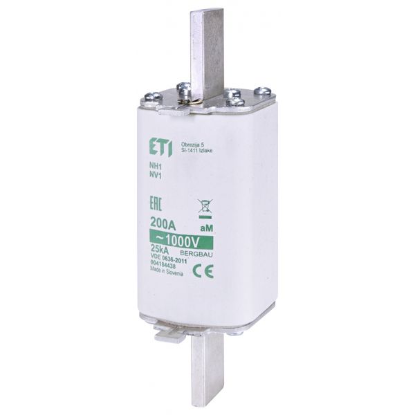 Fuse link, NH1 aM 10A/690V image 1