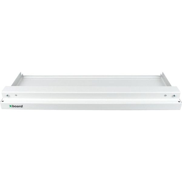 Top/Bottom-panel for Surface-Mounting Installation distribution board, blind, WxD=1200x249mm, white image 3