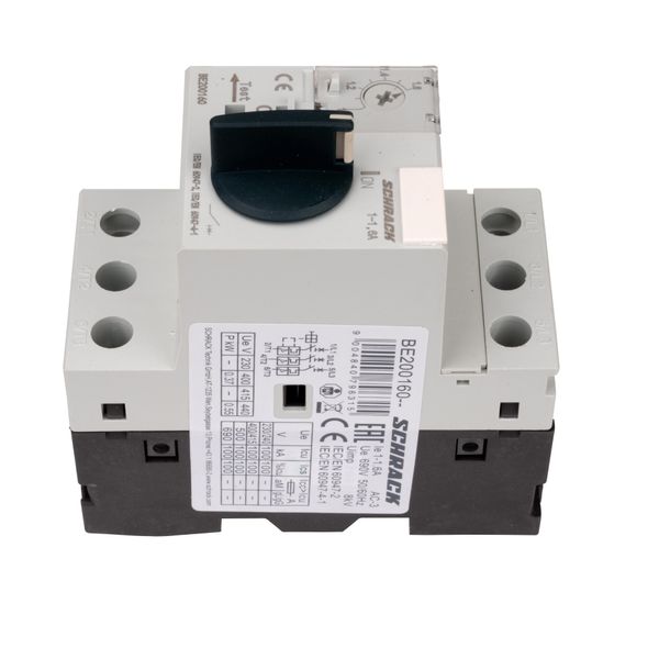 Motor Protection Circuit Breaker BE2, 3-pole, 1-1,6A image 6