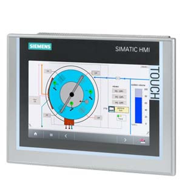 SIMATIC IPC277E (Nanopanel PC); 7" Touch TFT; 2x 10/100/1000 Mbps Ethernet RJ45; 1x display port graphic; 1x USB 3.0; 2x USB 2.0; 1x serial (COM 1); .... 6AV7882-0AA20-2LA0 image 1