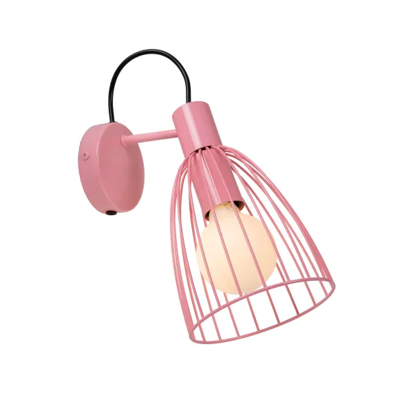 Lucide MACARONS - Pendant light - 1xE27 - Pink image 1