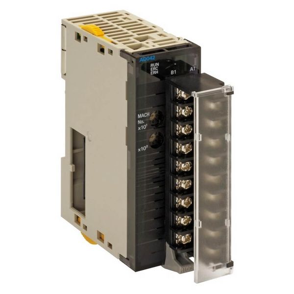 Analog high-speed input unit, 4 x inputs 1 to 5 V, 0 to 5 V, 0 to 10 V image 1