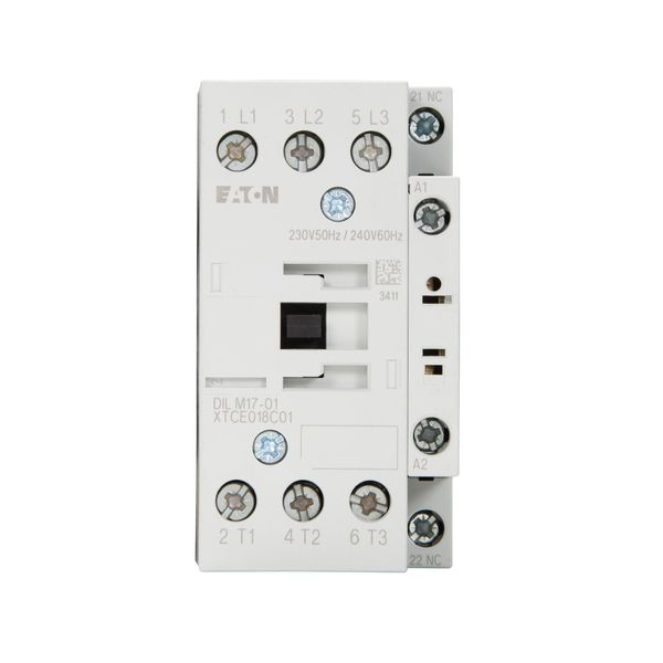 Contactor, 3 pole, 380 V 400 V 7.5 kW, 1 NC, 230 V 50 Hz, 240 V 60 Hz, AC operation, Screw terminals image 11