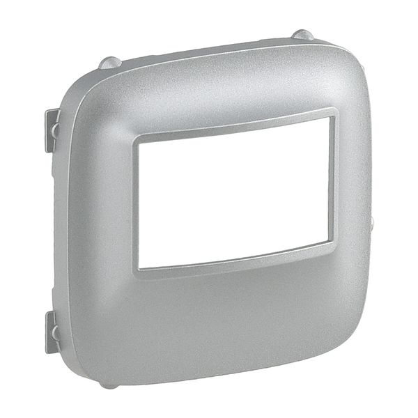 Cover plate Valena Allure - motion sensor - aluminium image 1