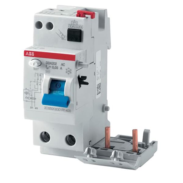 DDA202 A-25/0.1 Residual Current Device Block image 1