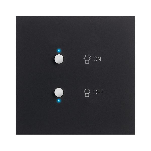 Art d'Arnould Epure MyHOME_Up light switch - matte black image 1