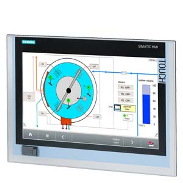 SIMATIC IPC277E (Nanopanel PC); 15" Touch TFT; 2x 10/100/1000 Mbps 6AV7882-0DA30-8CA0 image 1