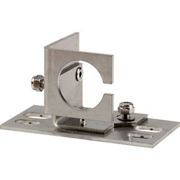 Fixing bracket, M30, adjustable, stainless steel image 2