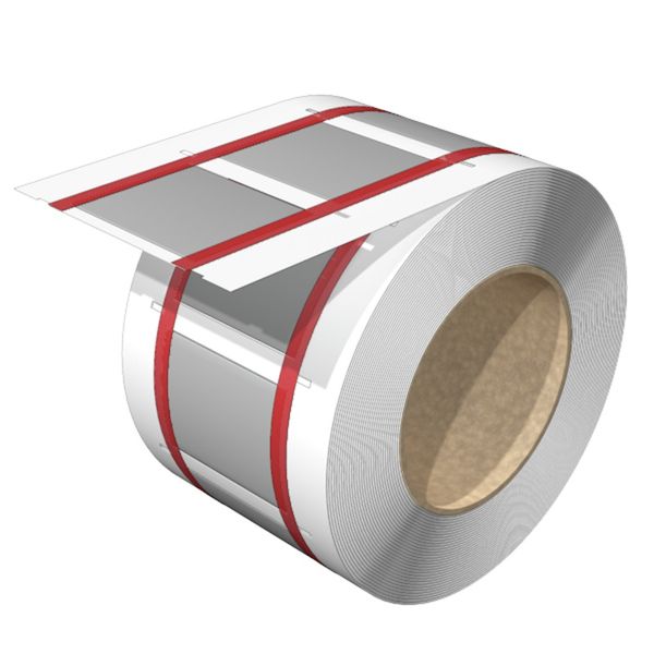 Cable coding system, 12.7 - 25.4 mm, 40.5 mm, Polyolefine, white image 1