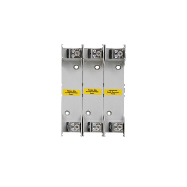Eaton Bussmann Series RM modular fuse block, 600V, 0-30A, Screw w/ Pressure Plate, Single-pole image 1