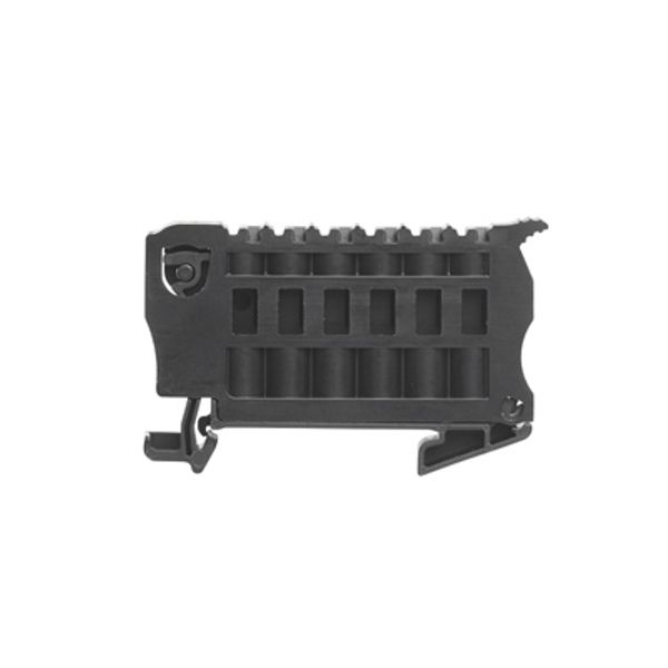 Accessories holder (terminal), TS 35, Wemid, black image 1