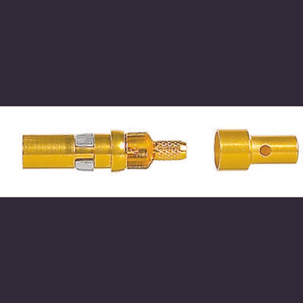 DIN-Signal coax m, solder/crimp 50Ohm image 1