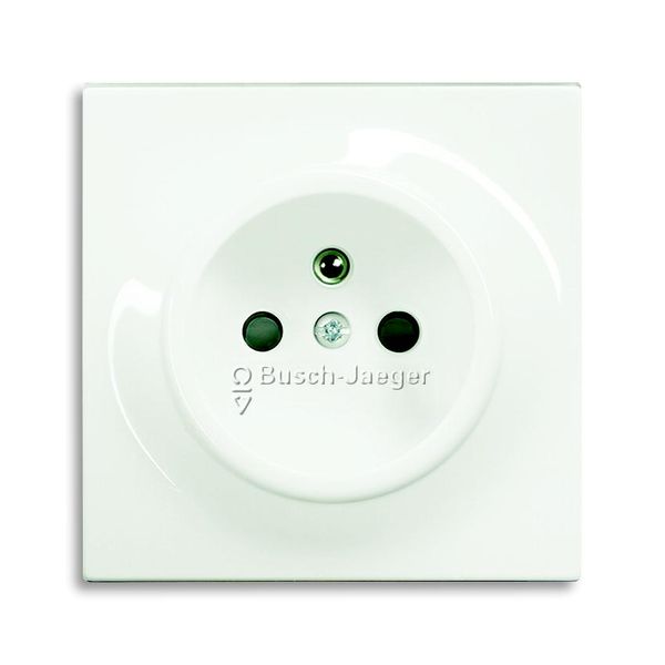 20 MUCKS-74-500 CoverPlates (partly incl. Insert) Aluminium die-cast/special devices Alpine white image 1