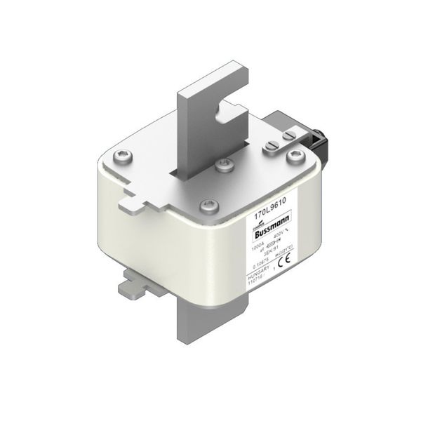 Fuse-link, high speed, 1000 A, AC 400 V, Size 3, 74 x 103 x 128 mm, aR, IEC, single indicator image 15