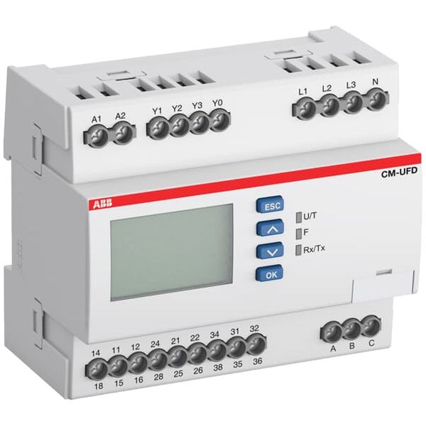 CM-UFD.M34M Grid feeding monitoring rel. 3c/o,L-L=0-540VAC,L-N=0-312VAC,ModbusRTU image 2