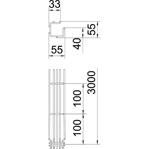 G-GRM 50 50 FT G mesh cable tray Magic  50x50x3000 image 2