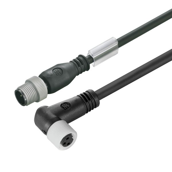 Sensor-actuator Cable (assembled), Connecting line, M12 / M8, Number o image 2