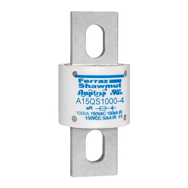 High Speed Fuse Amp-Trap® A15QS 150VAC 150VDC 1000A Blade image 1