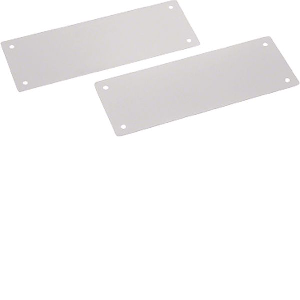 Side cover for base IP41 100x400 (HxD) RAL9005 image 1