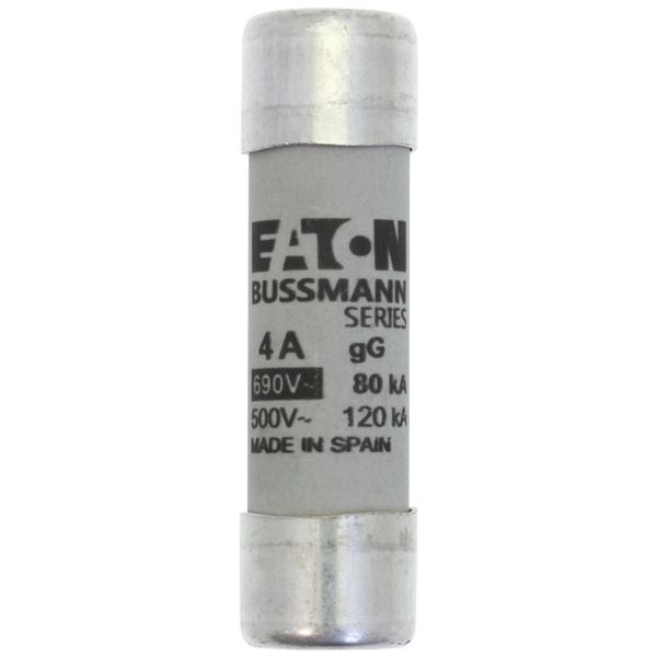 Fuse-link, LV, 4 A, AC 690 V, 14 x 51 mm, gL/gG, IEC image 2