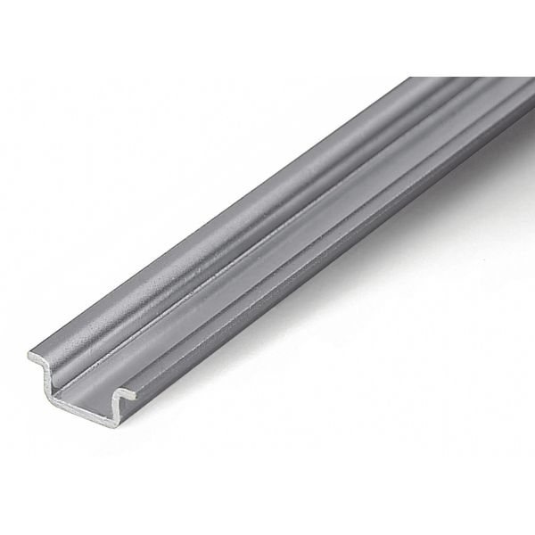 210-295 Steel carrier rail; 15 x 5.5 mm; 1 mm thick image 1