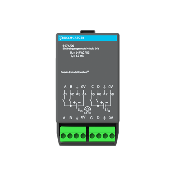 6174/20 Binary Input Module, 4-fold, 24 V, BJE image 7