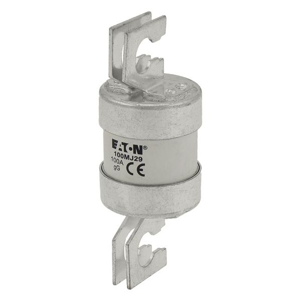 Utility fuse-link, LV, 100 A, AC 415 V, BS88/J, 38 x 101 mm, gL/gG, BS, 76mm fixing centres image 9