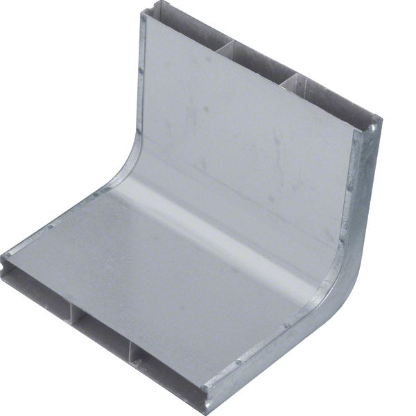 riser bend underfloor duct 240x28 3-gang image 1