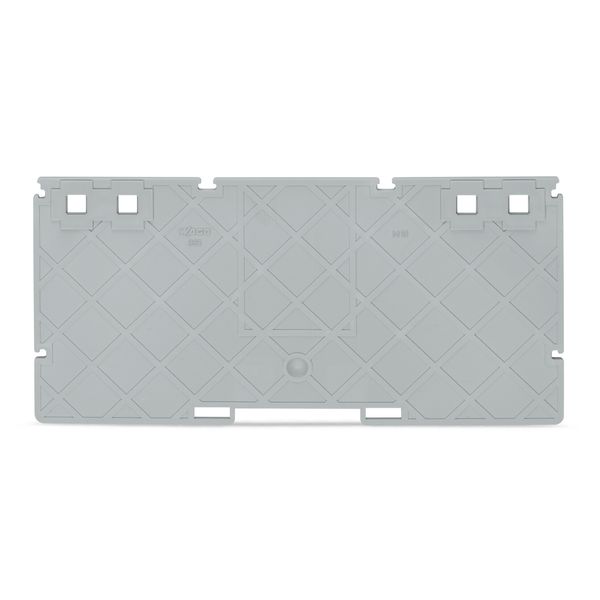 Separator plate 2 mm thick 157 mm wide gray image 1
