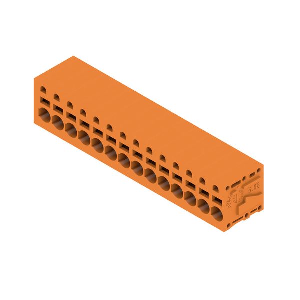 PCB terminal, 5.08 mm, Number of poles: 14, Conductor outlet direction image 2