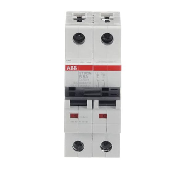 ST202M-B8 Miniature Circuit Breaker - 2P - B - 8 A image 1