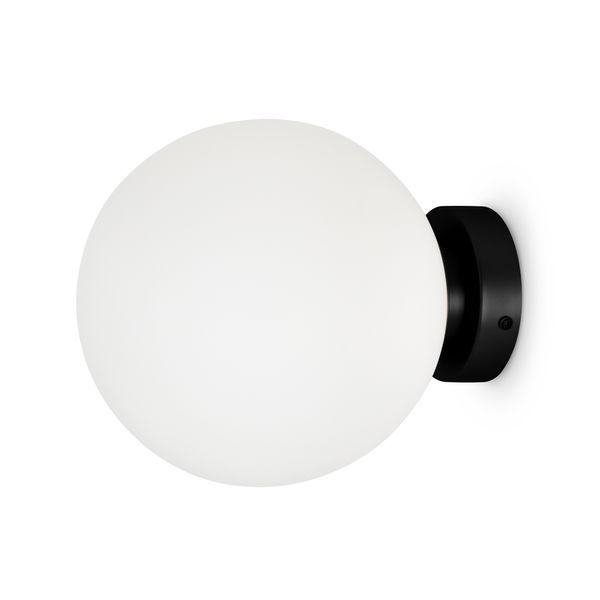 Modern Basic form Wall lamp Black image 1