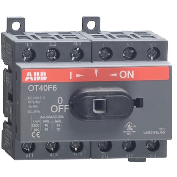 OT40F6 SWITCH-DISCONNECTOR image 1