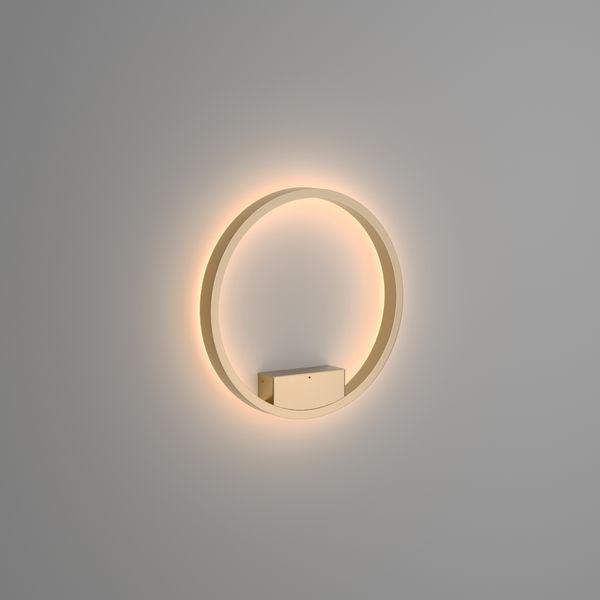 Modern Rim Wall lamp Brass image 1