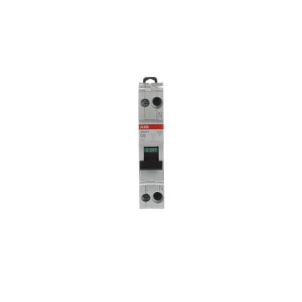 SN201-D6 Miniature circuit breaker - 1+NP - D - 6 A image 4