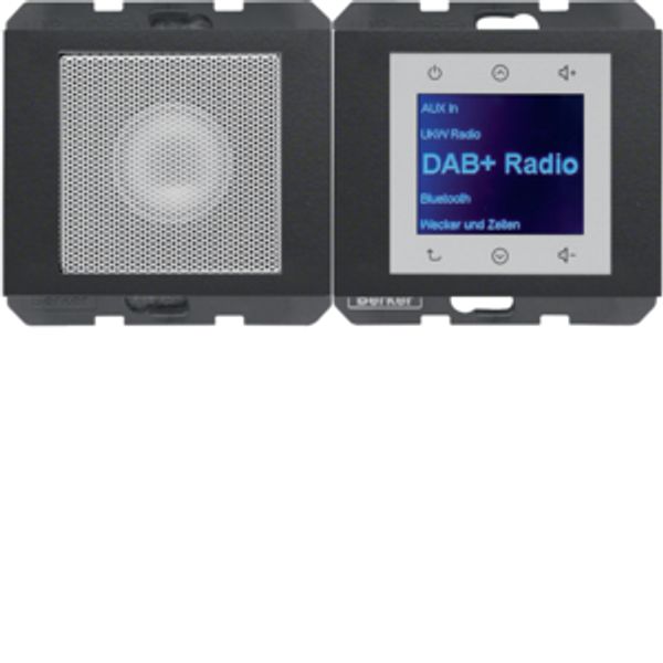 Radio Touch with Loudspeaker DAB+ K.x anthracite matt image 1