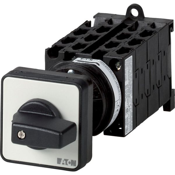 Step switches, T0, 20 A, rear mounting, 7 contact unit(s), Contacts: 14, 45 °, maintained, With 0 (Off) position, 0-7, Design number 15135 image 5