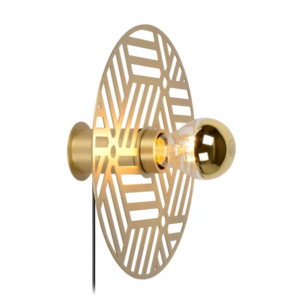 OLENNA Wall Light O 25cm E27/40W Goud image 1