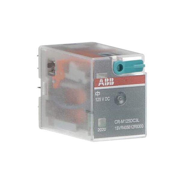 CR-M125DC3L Pluggable interface relay 3c/o, A1-A2=125VDC, 250V/10A, LED image 5