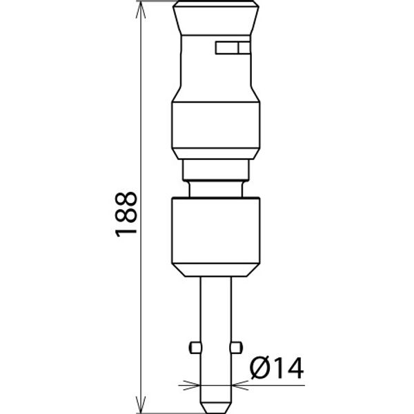 Adapter f. earthing sticks SQ SQL image 2