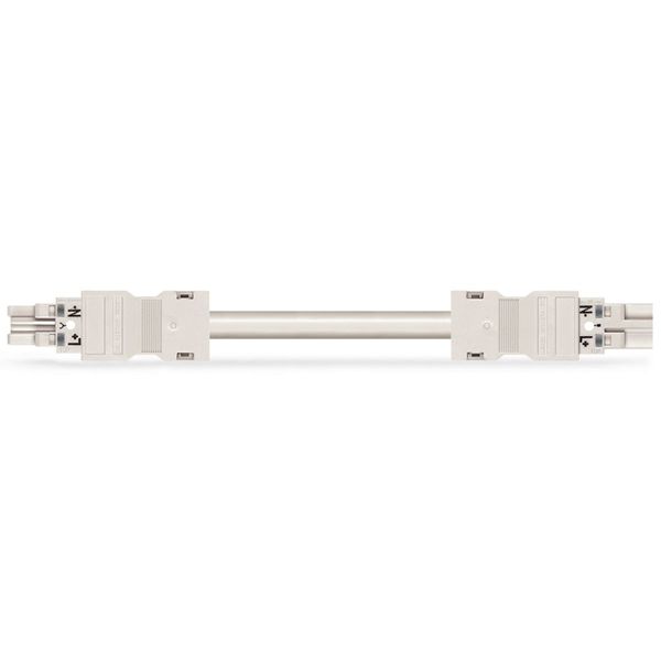 pre-assembled connecting cable Eca Plug/open-ended dark gray image 3