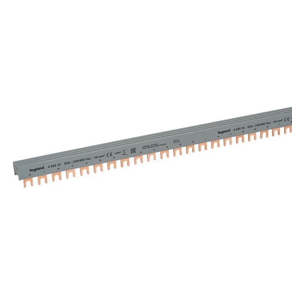 Supply busbar -fork-type -2P balanced on 3 phase -max 28 devices connected-meter image 2